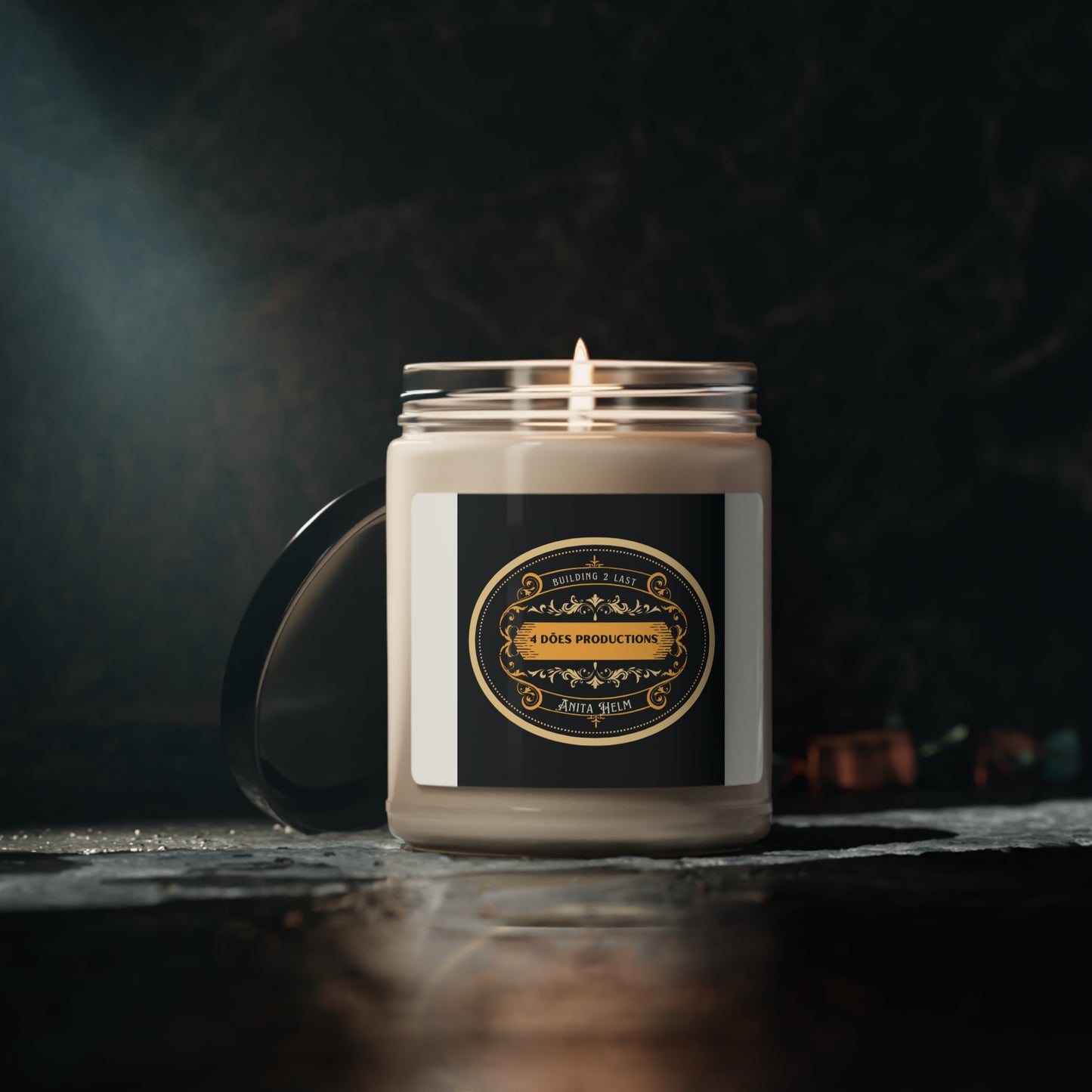 Vela de soja perfumada, 9 oz