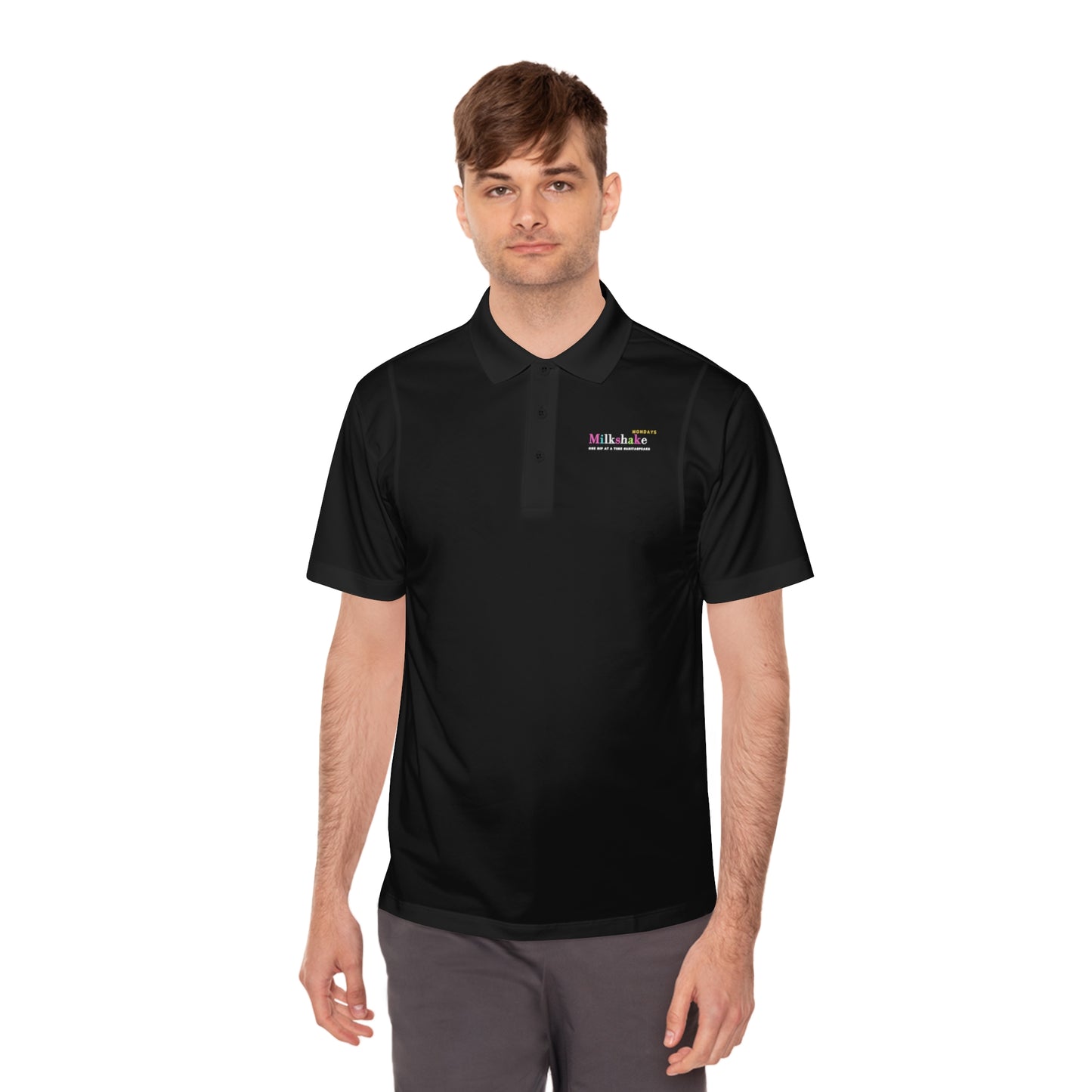 Polo deportivo para hombre Milkshake Monday