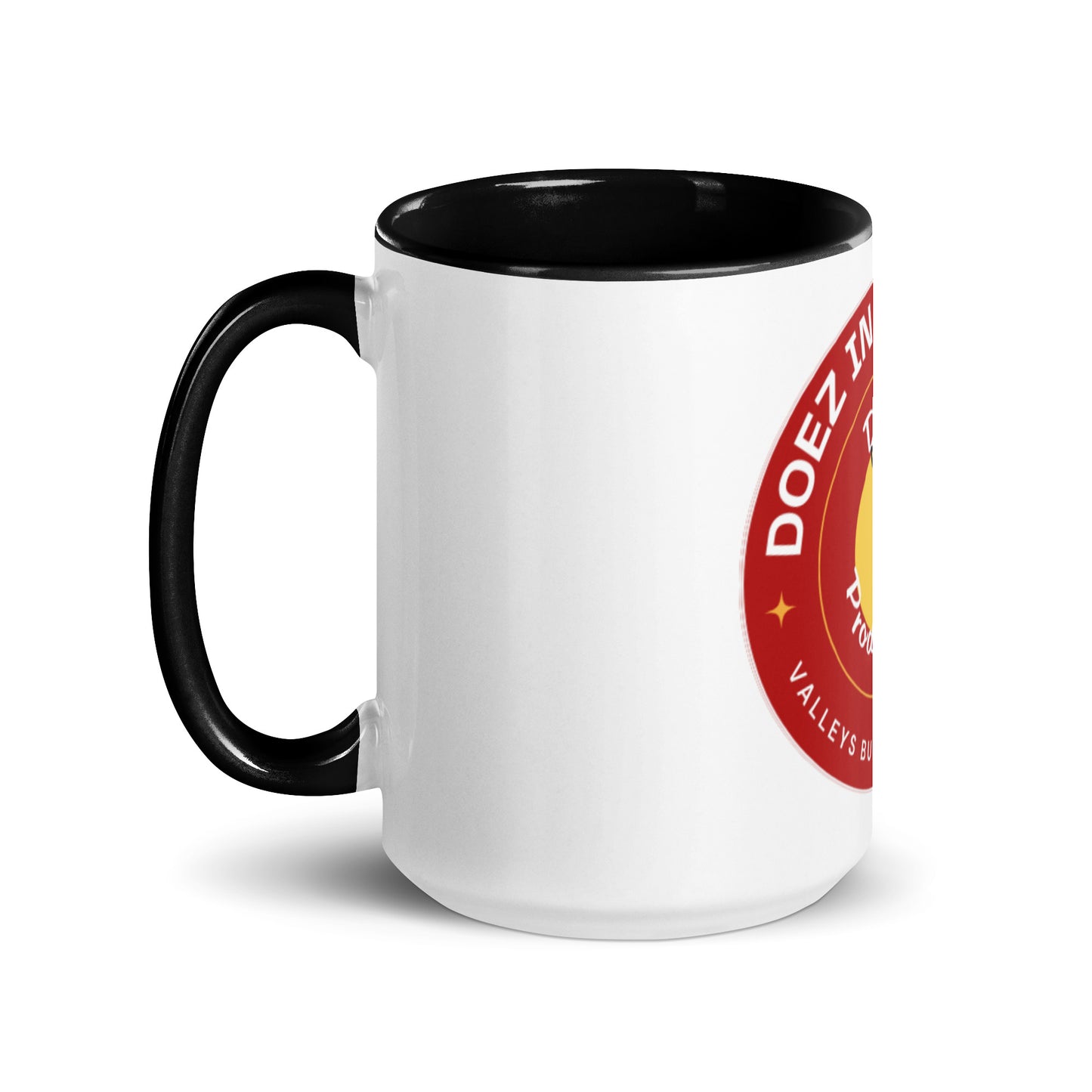 Taza Doez con color en el interior
