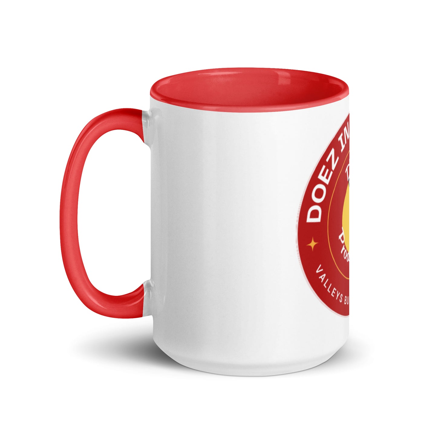 Taza Doez con color en el interior