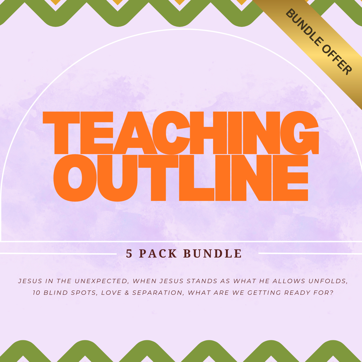 Teaching Bundle 5 -Pack